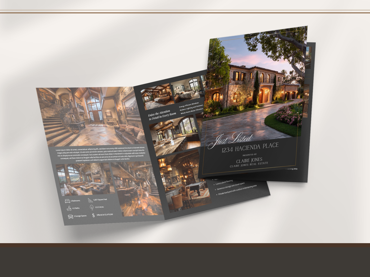 Luxury Realtor Brochure Bundle (6 Templates)