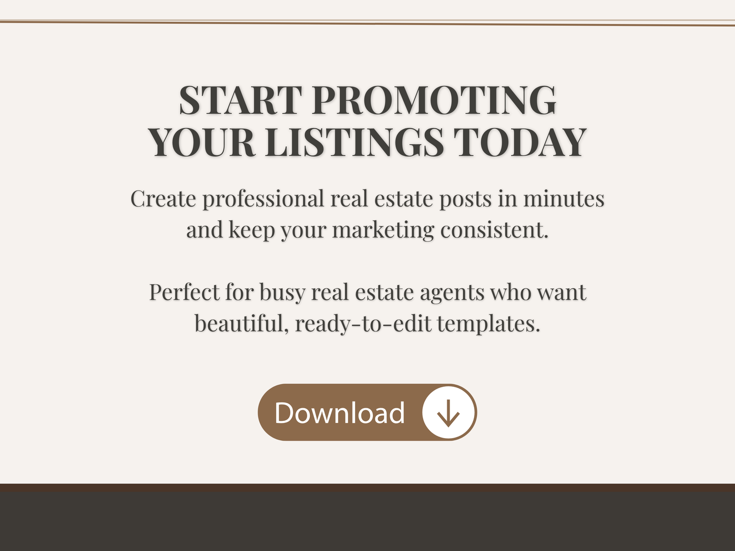 Luxury Just Listed Social Media Templates Canva