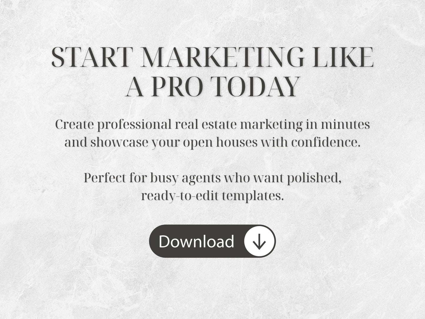 Open House Flyer Template, Editable Canva Real Estate Flyer, Realtor Marketing Template, Instant Download