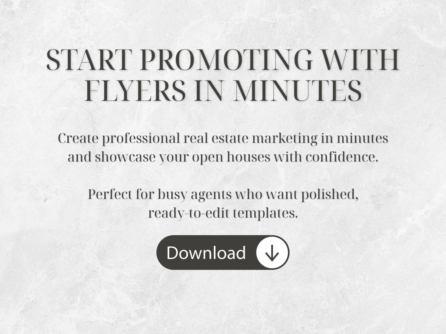 Open House Flyer Templates, Real Estate Canva Templates, Editable Realtor Marketing Flyers, Open House Promotion Kit