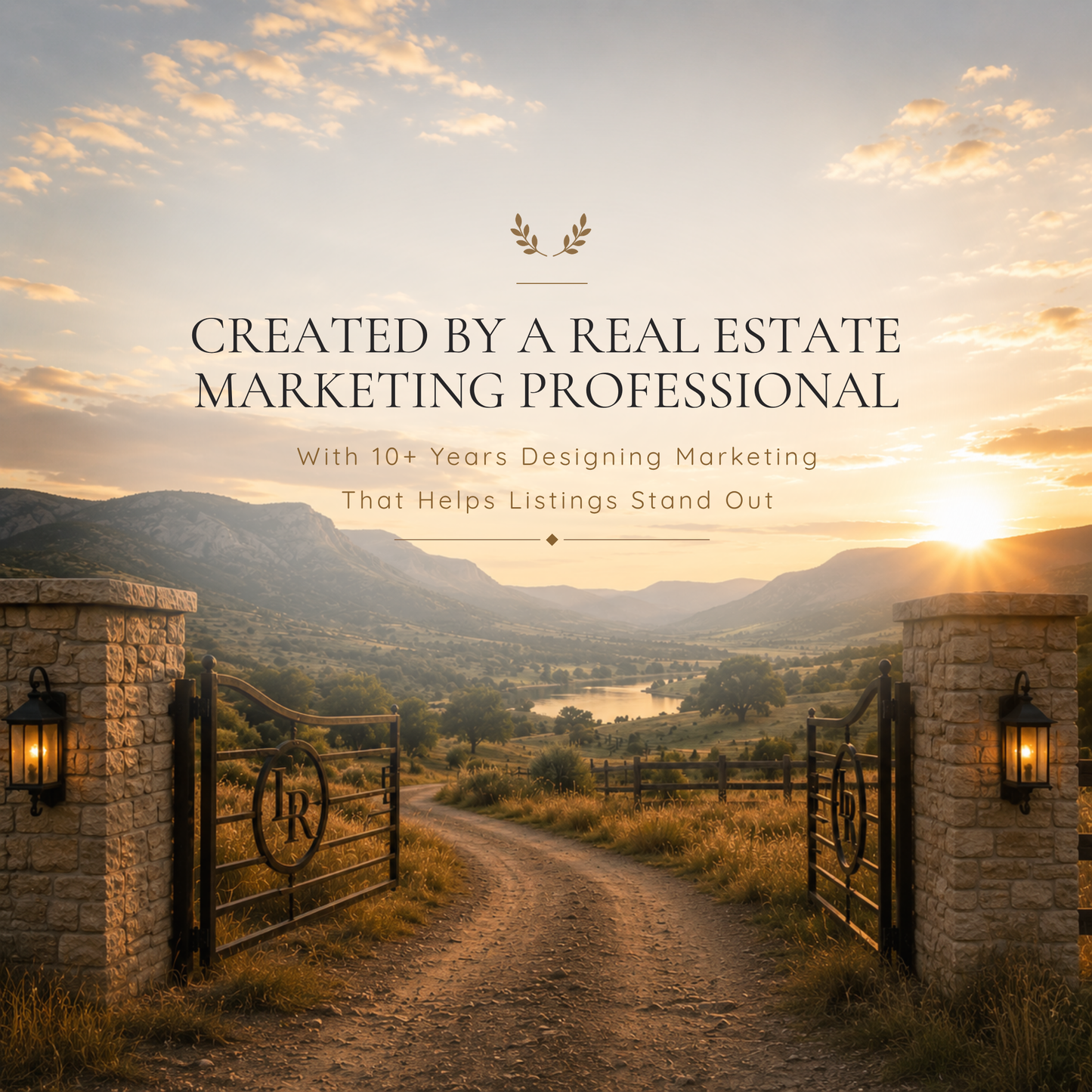 Luxury Land & Ranch Real Estate Canva Templates
