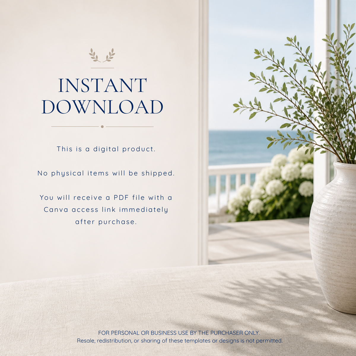 Coastal Luxury Real Estate Marketing Bundle