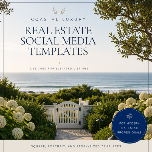Luxury Real Estate Social Media Templates