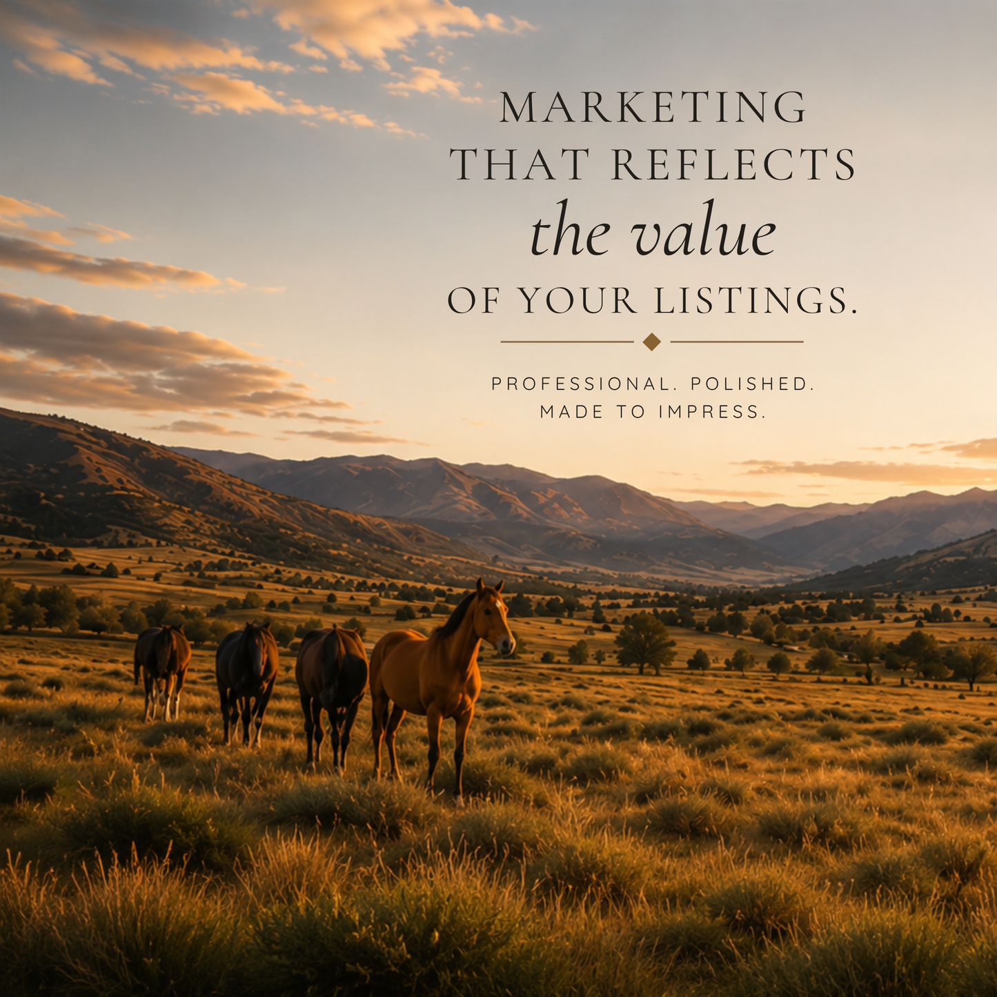 Luxury Land & Ranch Real Estate Canva Templates