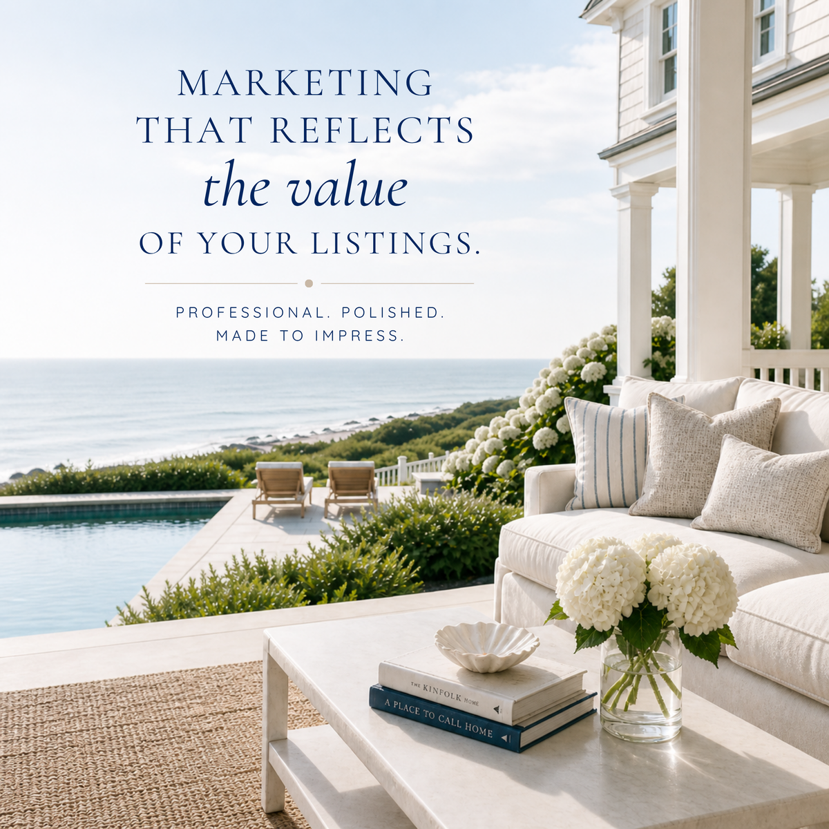 Coastal Luxury Real Estate Marketing Bundle