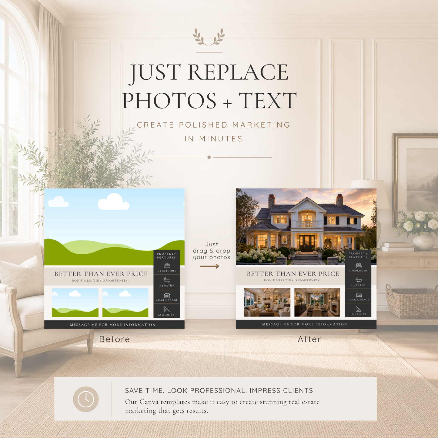 Price Reduced Real Estate Templates