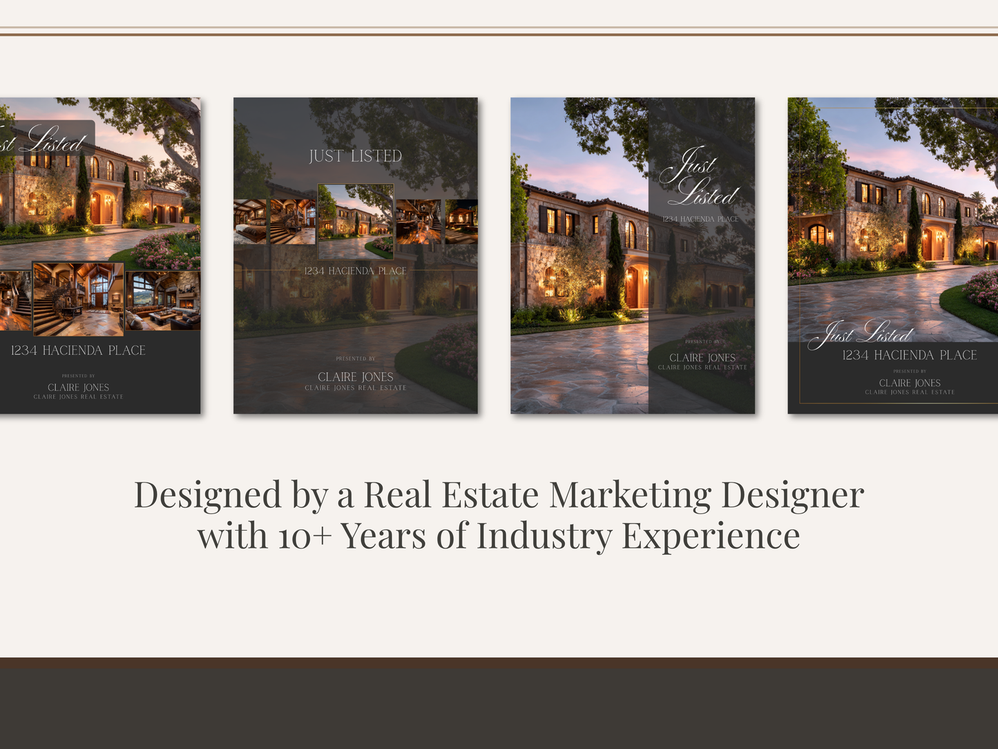 Luxury Realtor Brochure Bundle (6 Templates)