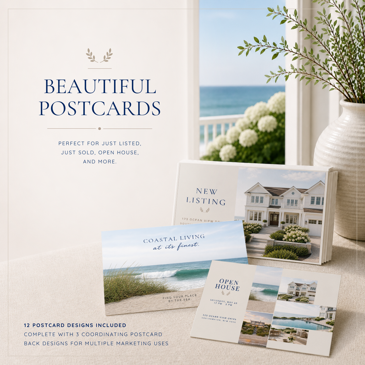 Coastal Luxury Real Estate Marketing Bundle