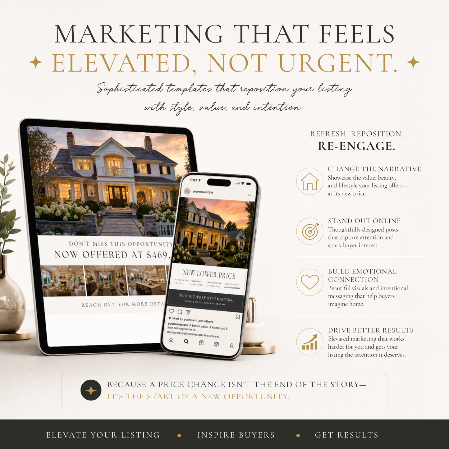 Price Reduced Real Estate Templates