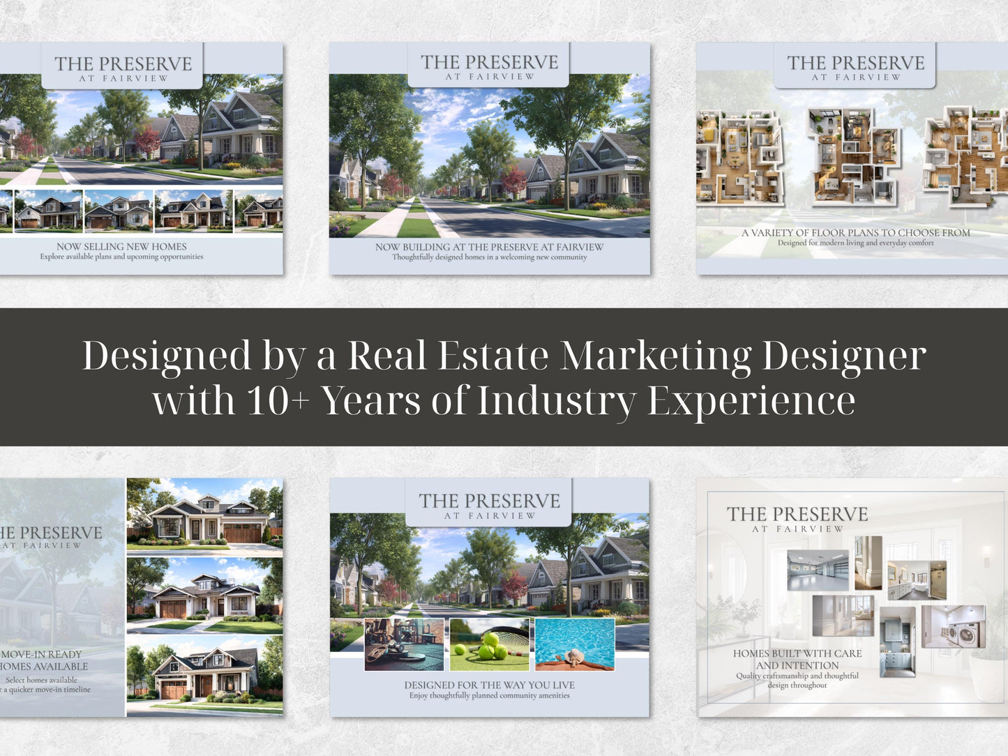 Builder Postcard Template Bundle | New Home Community Marketing Templates | Canva Editable Real Estate Postcards | Instant Download